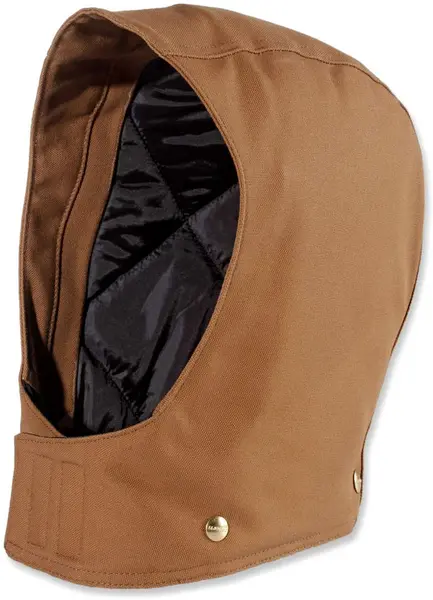 image of Carhartt Firm Duck Hood, brown, Size 2XL 3XL 4XL 5XL