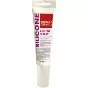 image of Kontakt-Chemie 33393-AA Silicone Adhesive Sealant 75ml