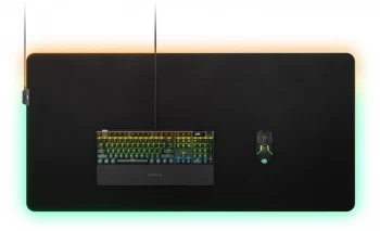 Image of SteelSeries QcK Prism Cloth - Cloth RGB Gaming Mousepad