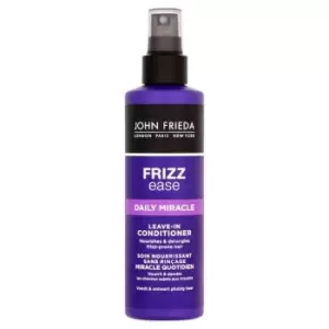 image of John Frieda Frizz Ease Daily Miracle Leave In Conditioner Treatment