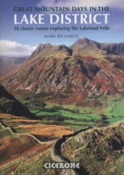Image of Great Mountain Days in the Lake District by Mark Richards Paperback