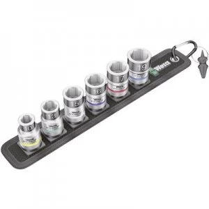 Image of Wera Belt C 1 Zyklop 05003995001 Hex head Bit set 7 Piece 1/2 (12.5 mm)