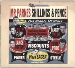 image of Various-50s/Rock & Roll/Rockabilly Mr Parnes Shillings & Pence - His Stable Of Stars 2012 UK 2-CD album set RHGB22