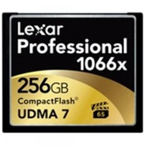 image of Lexar 256GB CF 1066x Pro 160MB/s UDMA-7