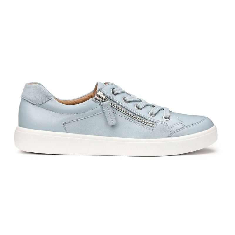 Image of Hotter Womens Chase II' Trainers in Pale Blue Size: 3 Pale Blue Female 3