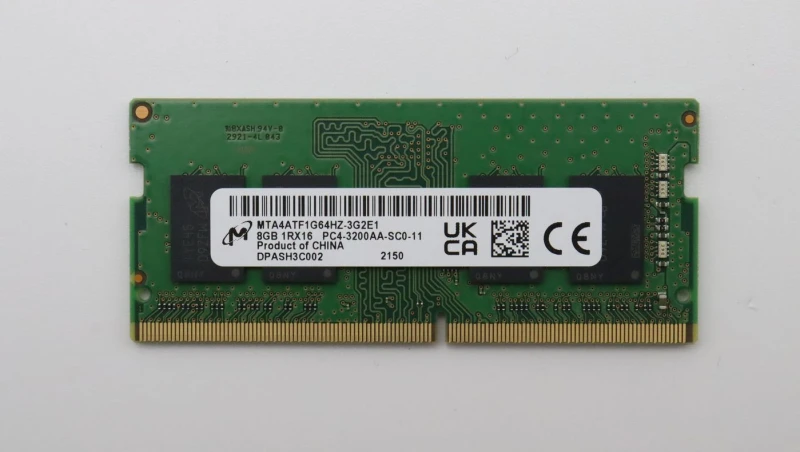 Image of Lenovo 8G DDR4 SoDIMM memory module
