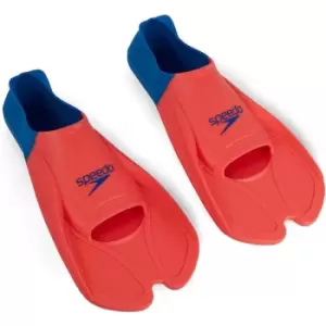 Image of Speedo Training Fin Tangerine/Pool UK Size 6 - 7