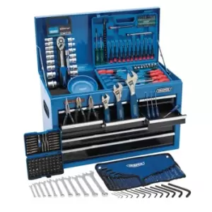Image of Draper Top Chest Tool Kit, 9 Drawer (216 Piece)