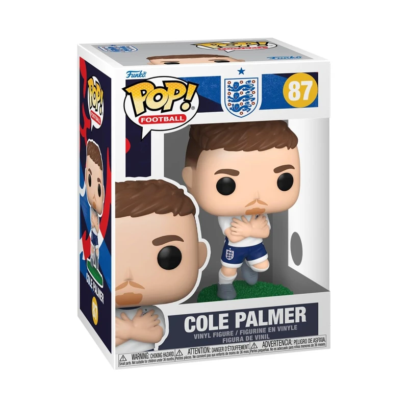 Image of Funko POP! Football: England - Cole Palmer - Collectable Vinyl Figure - Gift Idea - Official Merchandise - Toys For Kids & Adults - Model Figure for C