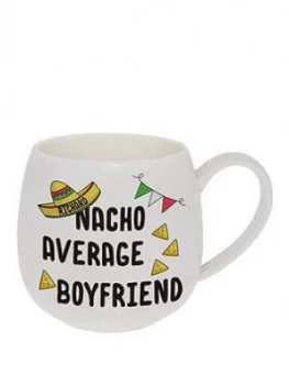 image of Personalised Nacho Average Boyfriend Mug, One Colour, Women