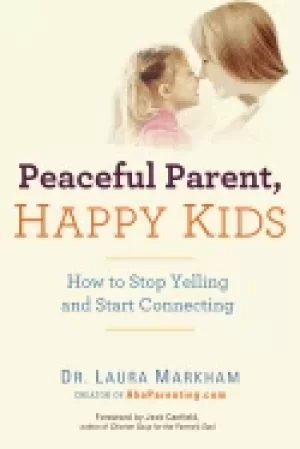 Image of peaceful parent happy kids how to stop yelling and start connecting