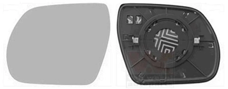 Image of VAN WEZEL Wing mirror glass VAN WEZEL 8268837