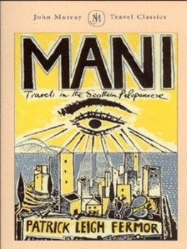 Image of Mani by Patrick Leigh Fermor Paperback
