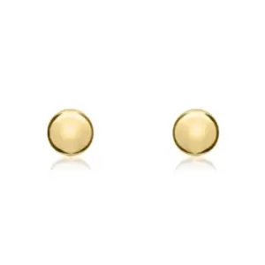 Image of 9ct Yellow Gold 6mm Ball Stud Earrings