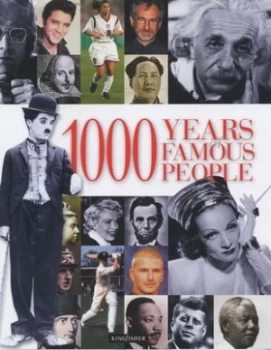 Image of 1000 Years of Famous People Hardback