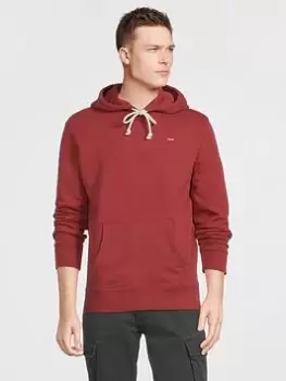 Image of Levis Levis Small Logo Overhead Hoodie, Red, Size XL, Men