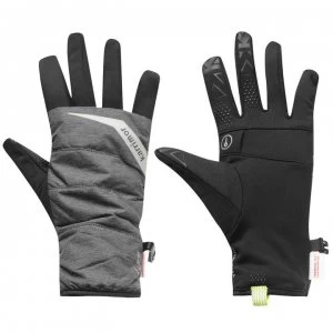 image of Karrimor Quilted Running Gloves - Black