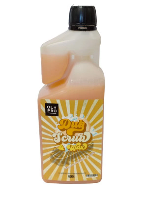 Image of Olpro Dub Scrub Wash And Waz 1Ltr Dosage Bottle