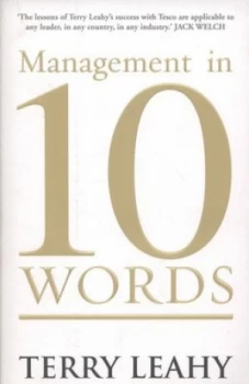 Image of Management in 10 Words by Terry Leahy Book
