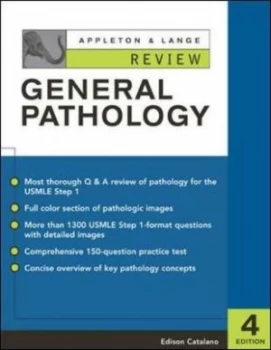 Image of Appleton and Langes Review of General Pathology by Edison Catalano Paperback