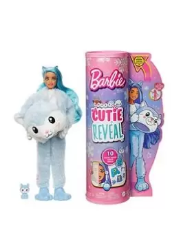 Image of Barbie Cutie Reveal Snowflake Sparkle Husky Doll