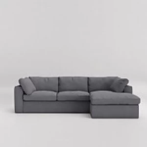 image of Swoon Seattle Smart Wool Corner Sofa - Right Hand Side - Corner Sofa - Anthracite