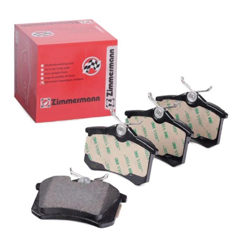 Image of ZIMMERMANN 23554.150.1 Brake pad set Rear Axle, Photo corresponds to scope of supply Brake Pad Set,disc brake (402)