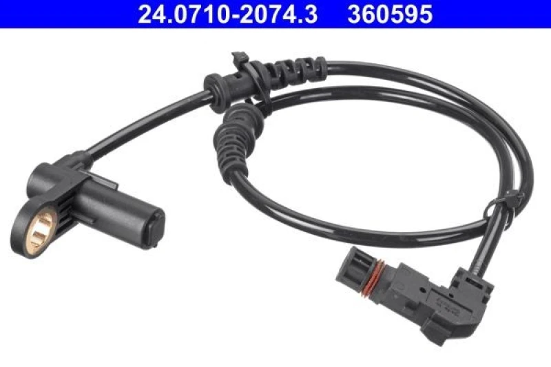 Image of ATE 24.0710-2074.3 ABS Sensor Sensor,wheel speed (412)