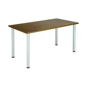 Image of Jemini Rectangular Meeting Table 1800x800x730mm Walnut KF840192
