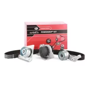 Image of GATES Water Pump + Timing Belt Kit FIAT,PEUGEOT,HYUNDAI KP25049XS