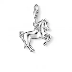 Image of Thomas Sabo Horse Charm 925 Sterling Silver Cold Enamel 1074 Jewellery