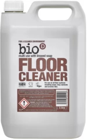 Image of Bio-D Floor Cleaner with Linseed Soap 5 Litres