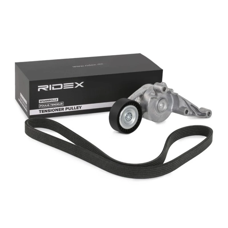 Image of RIDEX 542R0499 V-ribbed belt set V-Ribbed Belt Set (542)