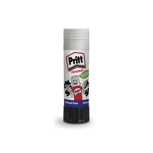 Image of Pritt 11g Solid Washable Non Toxic Glue Stick Small White Pack of 10