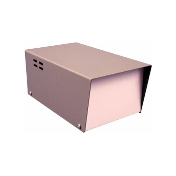 Image of 513-0900 Ventilated Steel Instrument Case 200x121x89mm Steel Grey - Hammond