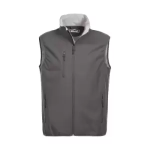 Image of Clique Mens Basic Softshell Gilet (3XL) (Pistol)