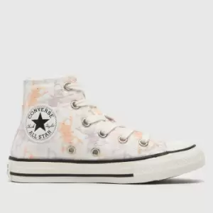 image of Converse Multi Hi Girls Junior Trainers