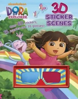 Image of Dora the Explorer 3D Sticker Scenes Paperback