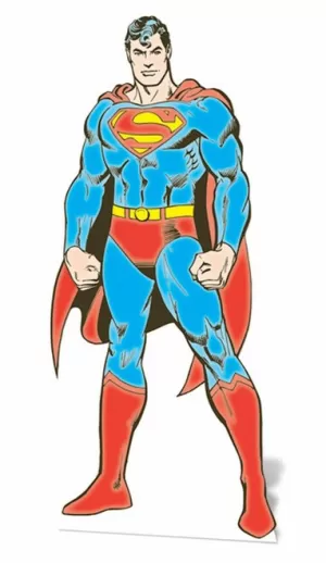 Image of DC - Superman Selfie Stand-In Cardboard Cut Out