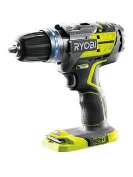 image of Ryobi R18Pdbl-0 18V One+ Cordless Brushless Combi Drill (Bare Tool)