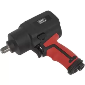 image of SA6002 Air Impact Wrench 1/2'Sq Drive Twin Hammer - Sealey