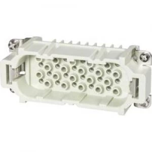 Image of Harting 09 21 040 3001 Han 40D M c Industrial Connector Series Han D Inserts