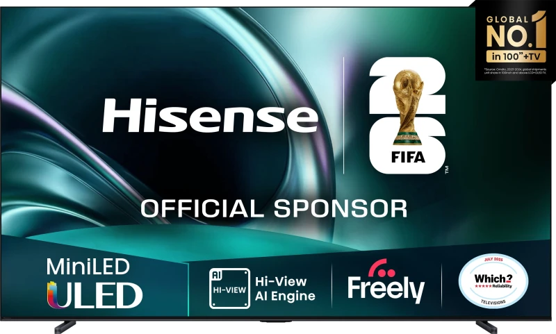 Image of Hisense U7Q 85" 4K Ultra HD MiniLED Smart Freely TV [2025] - 85U7QTUK