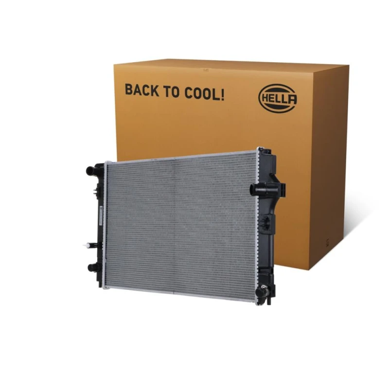 Image of HELLA Engine radiator HELLA 8MK 366 300-411