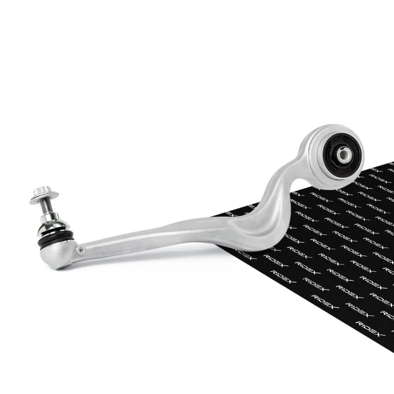 Image of RIDEX 273C2386 Suspension arm Control Arm, Aluminium, with rubber mount Aluminium Track Control Arm (273)