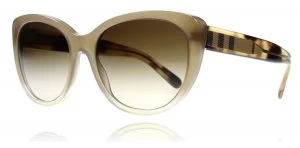 Image of Burberry BE4224 Sunglasses Brown Fade 335413 56mm