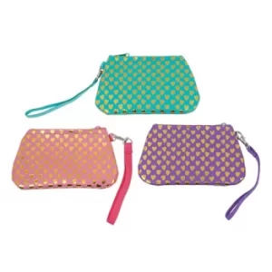 Image of Golden Heart Make Up Bag