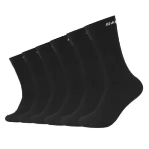 image of Skechers 6 Pack Mesh Ventilation Unisex Socks 00 - Black