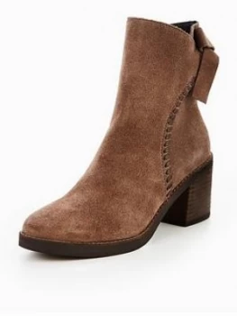 Image of UGG Fraise Whipstitch Ankle Boot Grey Size 3 Women