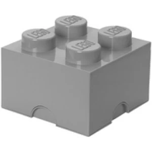 image of LEGO Storage Brick 4 - Medium Stone Grey